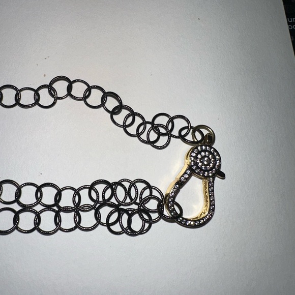 Jewelry - Bold Black and Gold Double-Strand Necklace